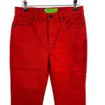 Free People  x‎ Sandrine Rose Red Jeans 28 New Photo 1