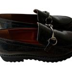 Franco Sarto Women Cason Black Patent Loafers Size 6 Photo 2