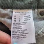 American Eagle  Green Cordoroy Mom Straight Jeans Photo 8