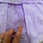 Love Shack Fancy Love Shack Fancy Natasha Heritage mini ruffle dress purple size large pastel Photo 3