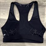 Fabletics Black Geometric Sports Bra XS Photo 1