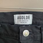 AGOLDE  High Rise Filter Free Skinny Jeans in Black Size 26‎ Photo 7