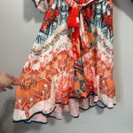 Jealous Tomato  NWT Colorful Aztec Geometric Print Mini Dress Size Small Photo 3