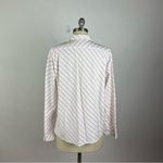 ETRO Stripe Button Down Shirt White Size M Photo 4