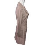 Cinzia Rocca Icons Double Breasted Belted Trench Coat Tan Women’s Size 4 Brown Photo 5