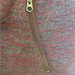 Market & Spruce  Burgundy Marled Knit Zip Jacket S Casual Athleisure Fall Layer Photo 5