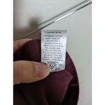 SAINT + SOFIA Maroon Red Apartment Pant Straight Leg Pull Photo 4