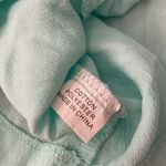 Mika & Gala Scalloped Cropped Eyelet Tank Top Blouse Aquamarine Teal Size 10 EUC Photo 8