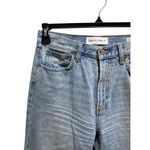 Denim Forum The Farrah High Rise Wide Leg Jeans Blue Size 32L Aritzia Y2K School Photo 9