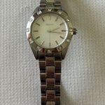DKNY Silver Bracelet Watch with White Face Photo 0