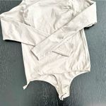 SKIMS  Long Sleeve Scoop Neck Nude Thong Bodysuit L/XL Photo 3