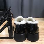 Steve Madden Lando Shoes Women Sz 6.5 Black Leather Chunky Lug Horsebit Loafers Photo 5