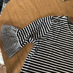 Westbound Beautiful striped shirt with plaid detail on sleeve Photo 4