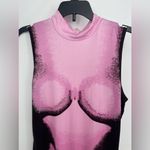 Pink‎ and black, bodysuit new size medium Pink Photo 2