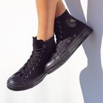 Converse NEW Monochrome Black High Tops  Photo 0