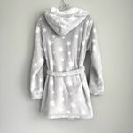 Women's Star Print Cozy Robe with belt Gray XS/S Target Size undefined Photo 2