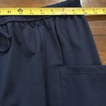 Halara Navy Blue Mid Rise Drawstring Pocket Palazzo Flowy Wide Leg Pants Size 1X Photo 8