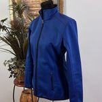 Eddie Bauer Activewear Full Zipper Front Long Sleeve S Loungewear Zip Pocket Photo 2