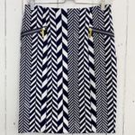 Michael Kors Michael Chevron Print Pencil Career Skirt Photo 10