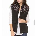 Flynn Skye embroidered full zip puffer vest Size 2 Photo 6