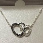 Necklace fine silver plated genuine marcasite NIB Photo 0