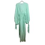 Miss June Paris Green Angie Tu Long Dress NWT Sz. O/S Size M Photo 3
