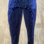 Free People We The Free Navy Tie Dye T Back Fish Tail Split Hi Low Dress XS NEW Photo 5