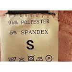 SheIn  Women's Tie Front Top Cap Sleeve Crochet Lightweight Pink Size S Small Photo 5