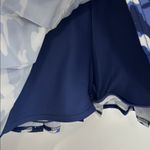 Faye + Florie Blue Camo Pleated Pickleball Tennis Skort Photo 4
