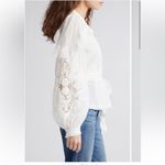 Farm Rio  Cotton Voile Side Wrap Silhouette Blouse Sz XS‎ NWT Photo 2