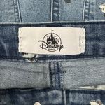 Disney Mickey Mouse Button Fly High Waisted Denim Shorts Size 3 Photo 3