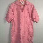 Emily McCarthy Poppy Dress peony stripe size small Pink Photo 0