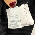 Nicholas Black Midi Halter Ribbed Bodycon Dress with Slit Photo 11