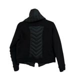 Kit & Ace Black Ella Wrap Cashmere Down Quilted Convertible Collar Jacket Coat Size 4 Photo 6