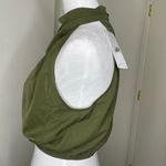 PRETTYGARDEN Satin Sleeveless Mock Neck Crop Top Size 4-6 Summer Event Photo 1