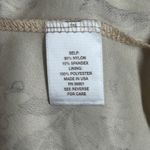 Dress Barn  Shirt Women M Black Ivory Layered Floral Short Sleeve Lined Top Blouse Photo 6