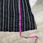 RABBIT RABBIT RABBIT black, white floral sleeveless dress. Size 12. Black Photo 7