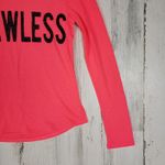 Material Girl  Active Pink Flawless Long Sleeve Keyhole Back Top Women's Size XS Photo 3
