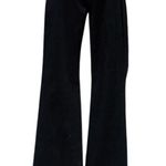 Cache  White Whip Stitch Trim Stretch Black Jean Pant Boot Cut New NWT $118 Photo 0