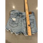 American Eagle super stretch jean shorts size 0 Photo 4