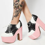 Dolls Kill Sugar Thrillz  Peggy Platform Heels 7 Photo 0