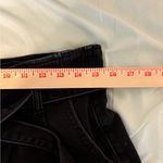 American Eagle Outfitters High Waist Black Denim Shorts Photo 3