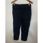 Lululemon  Dance Studio Crop 25" Black Jogger Pants Womens 8 Relaxed Athleisure Photo 5