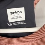 prAna  Becksa Cloud Blush Heather Ribbed Tank Top XS Activewear Running Workout Photo 1