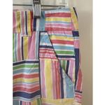 Lilly Pulitzer  Women 100% Cotton Patchwork Shorts Sz‎ 6 Boho Hippie Festival Y2K Photo 3