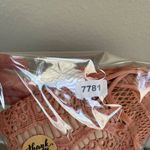 Jen's Pirate Booty Womens Small Pink Crochet Knit Boho Bodysuit Photo 9