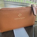 Nanette Lepore  tan pebbled leather minimalist ladies wallet neutral preppy Photo 1