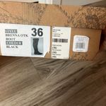 Free People  Brenna OTK Boot Black Size 36 NWT Photo 7