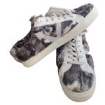 vintage savannah Faux Fur & Leather Mule Sneakers Sz 8 Photo 0