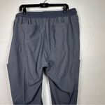 WonderWink  Women's Gray Cargo Scrub Pants in Size 1X Petite Photo 3